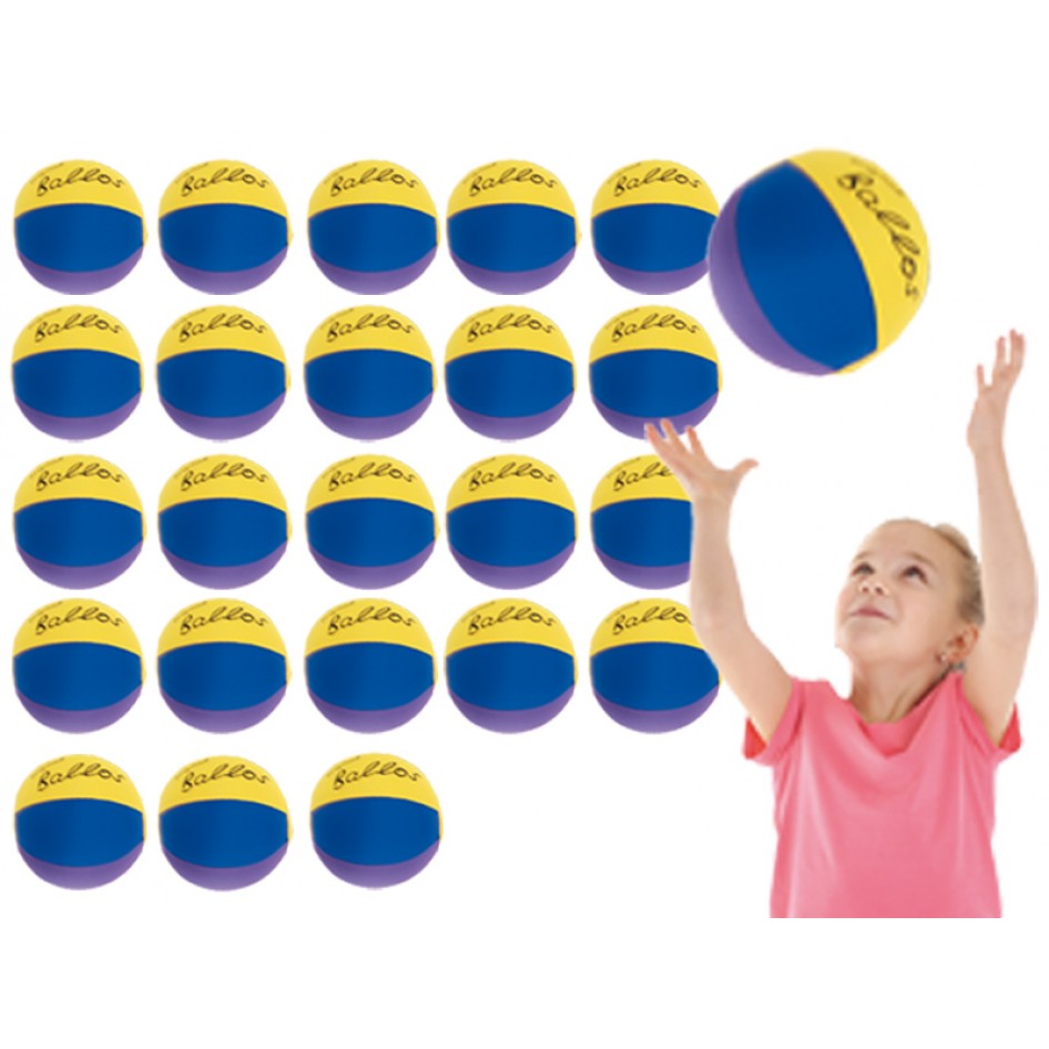 Ballos Farbig 24 Stück Ballonhülle für Luftballon Kinderball Textilball 661-73 